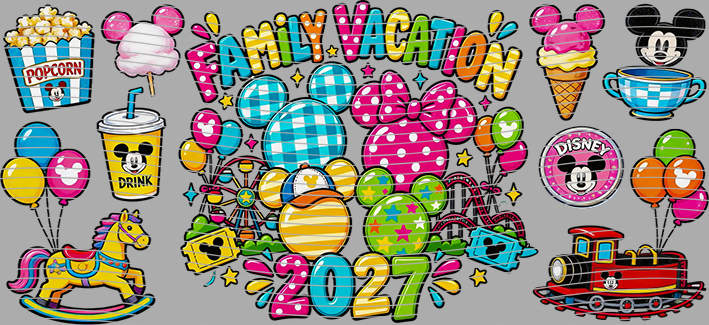 16oz Disney style-D-3417